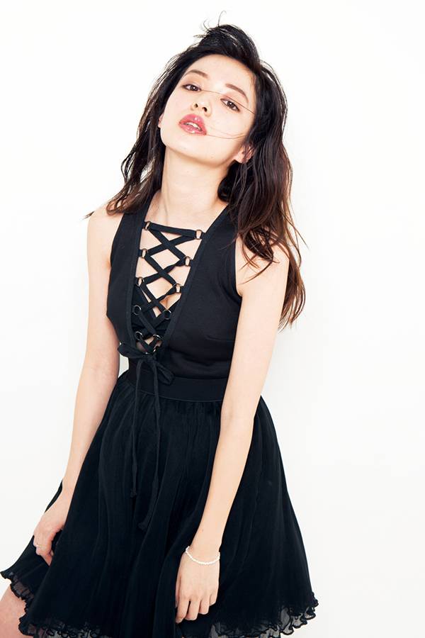 森绘梨佳日杂妆教程,森绘梨佳酷感妆容