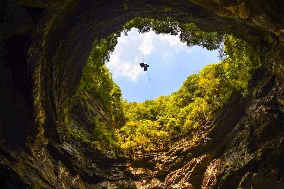 广西的地质奇观,广西喀斯特山里的奇观