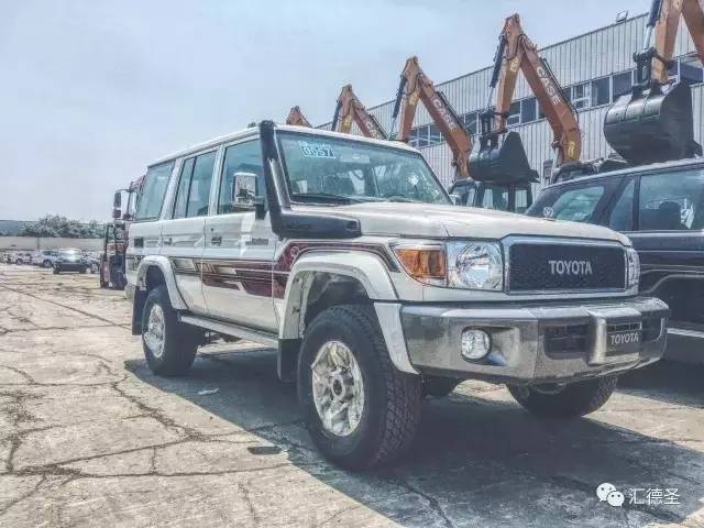 丰田lc76涉水猴绞盘,涉水喉绞盘