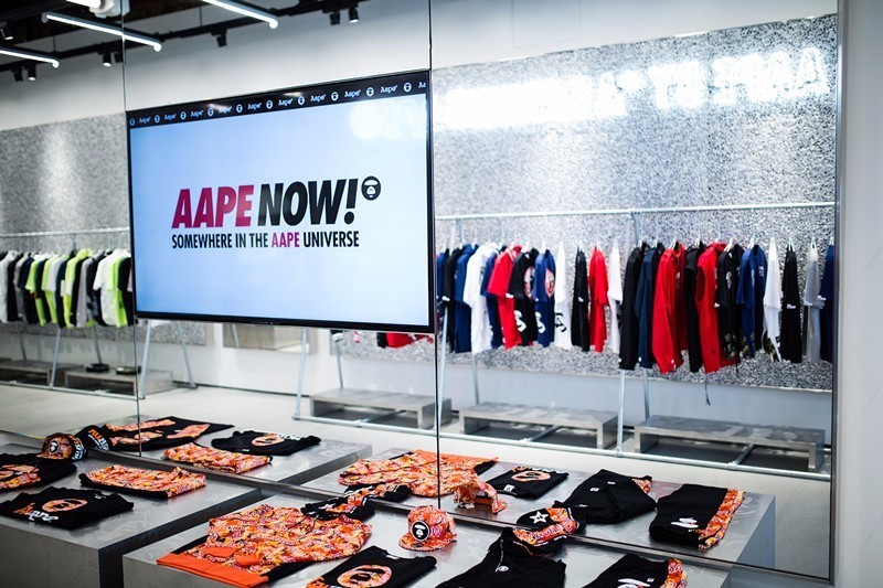 潮流圈的人气图腾！年轻猿颜强势登陆美国潮流圣地！