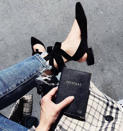 赫本风芭蕾鞋,赫本穿了40年芭蕾鞋