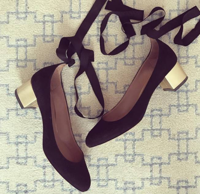 赫本风芭蕾鞋,赫本穿了40年芭蕾鞋