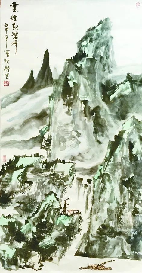 谢麟专注力,谢麟书法