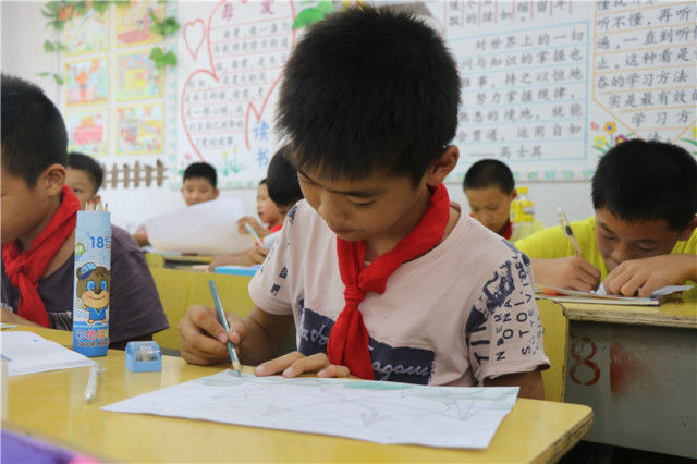 小学生天眼望远镜绘画作品,天眼简笔绘画小学生