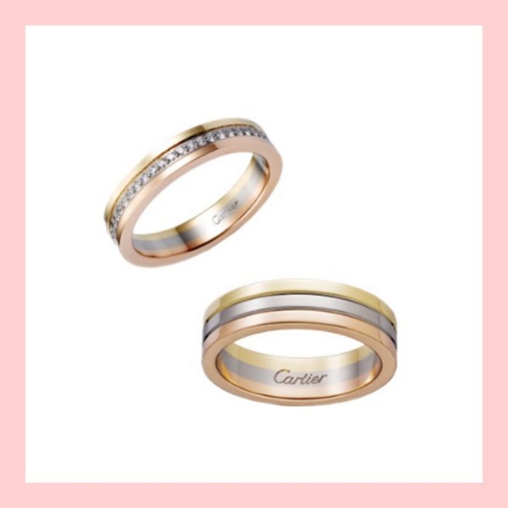 今年最新结婚钻石对戒款式推荐,黄金婚礼对戒推荐