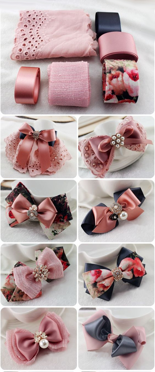 diy手工发夹文艺复古材料批发,diy发夹金属款式图