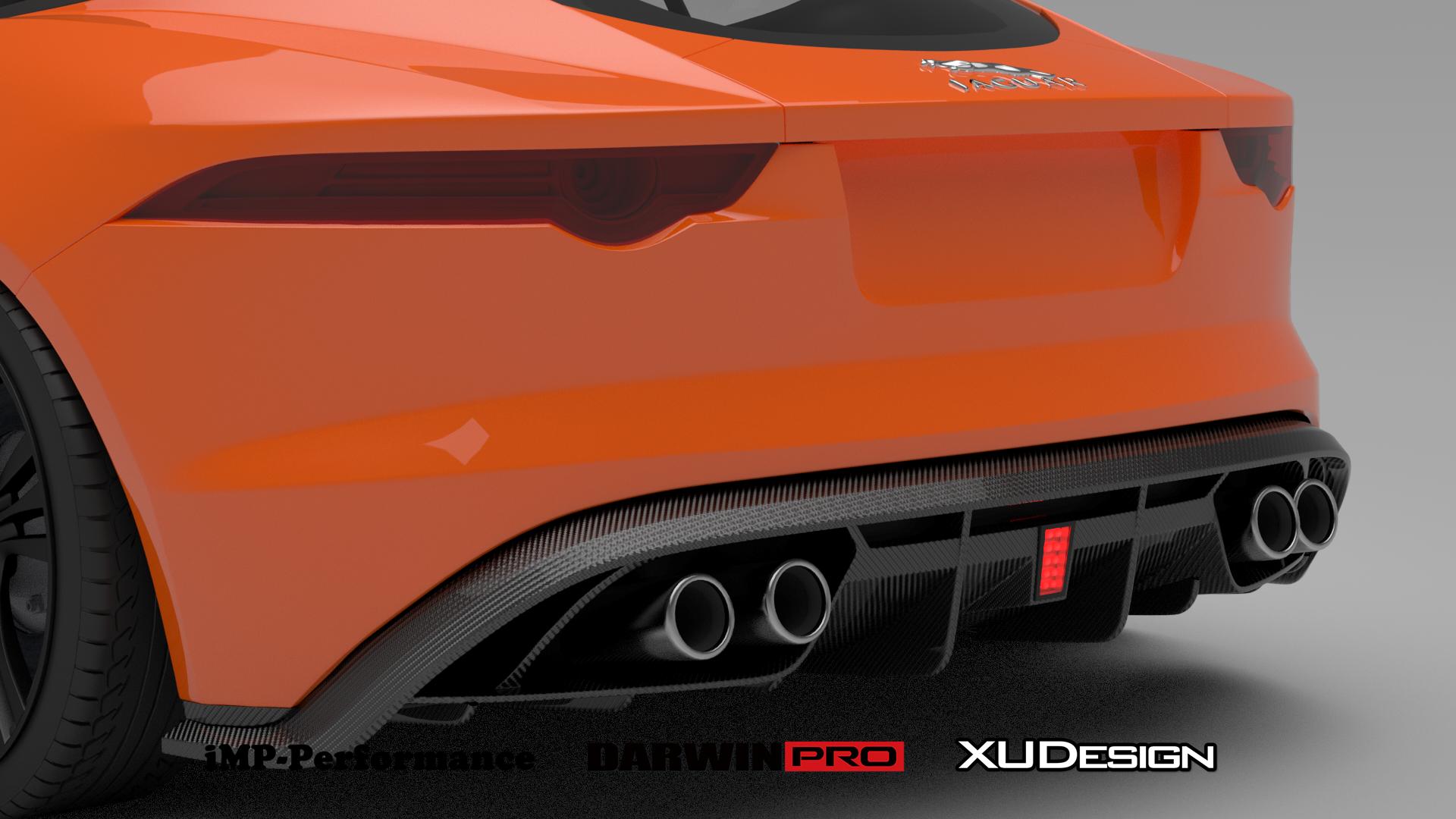 佐罗之剑！优雅的英伦跑车捷豹F-type换装最新XUDesign空力套件，每个人都为之侧目！