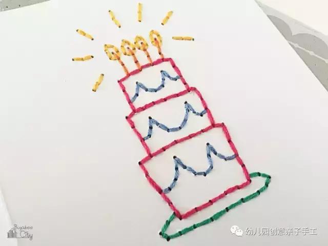 生日礼物手工贺卡可爱立体,幼儿园祝福贺卡手工简单又漂亮