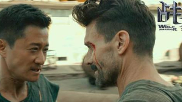 吴京战狼2彩蛋,余男和龙小云的精彩片段