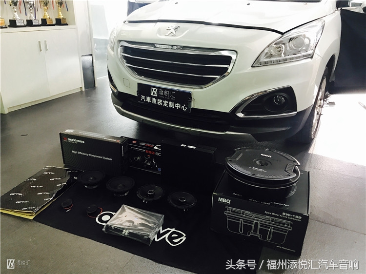 福州汽车音响加装店,福州汽车音响改装奔驰glb