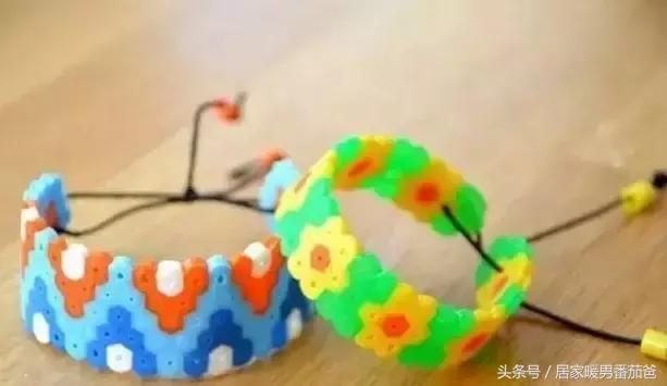 手工活大家一起干,拼豆豆手工教程