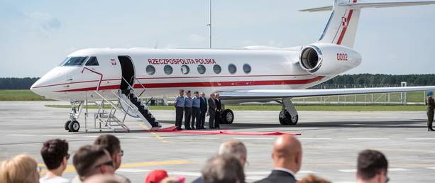 波兰总统终于有了专属飞机了，并且还是马云同款