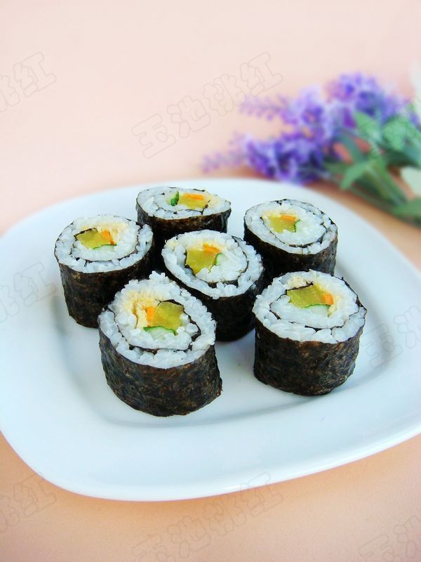 紫菜包饭韩国料理,韩式紫菜包饭里的牛蒡怎么做