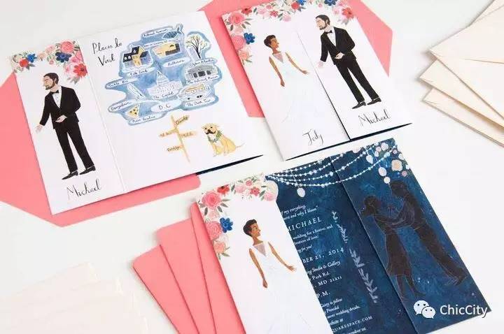 自己diy婚纱照,如何自己制作婚纱邀请函