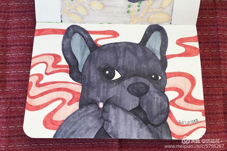 灏忕嫍ins椋庣畝鍗曞張濂界湅缁樼敾,钀屽疇鐙楃嫍缁樼敾浣滃搧