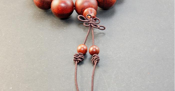 108佛念珠收尾打结教程,菩提念珠108颗怎么打结