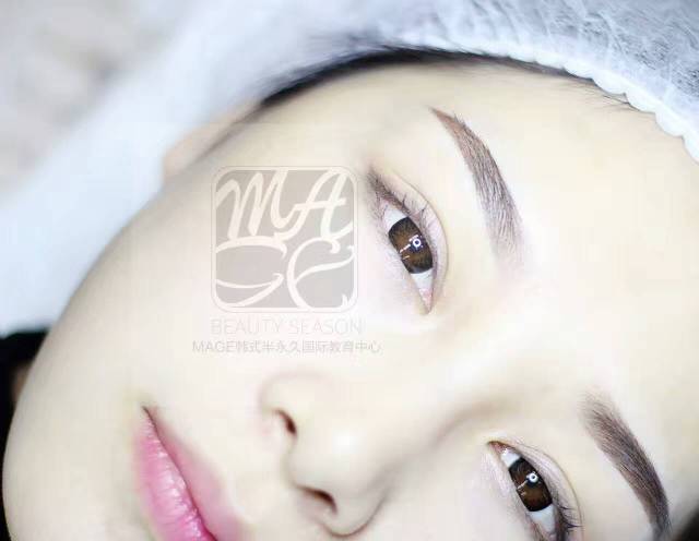 雾眉如何定边框,眉毛边框怎么画整齐