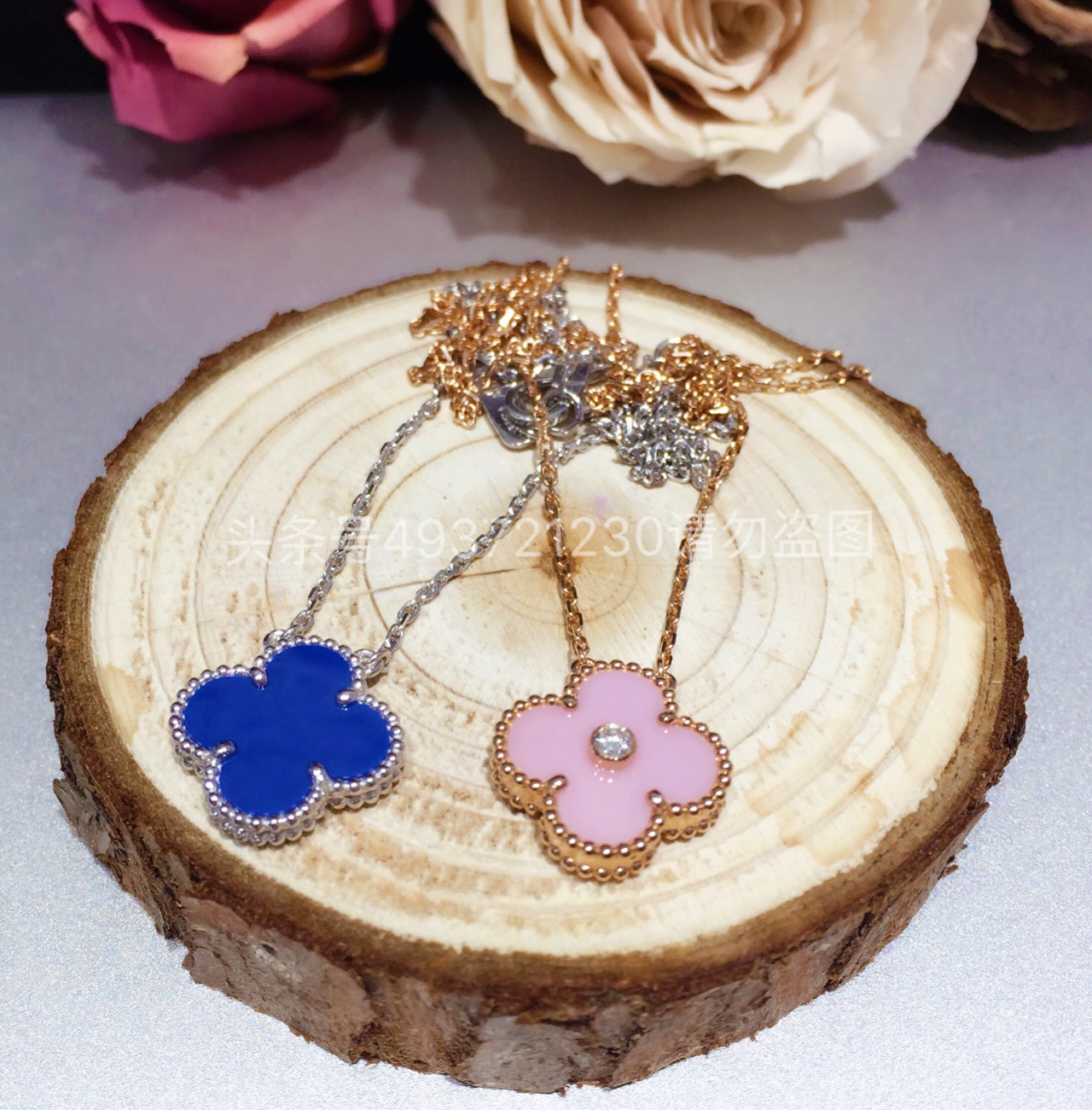 四叶草项链梵克雅宝红色颜色区别,梵克雅宝四叶草项链买什么颜色好