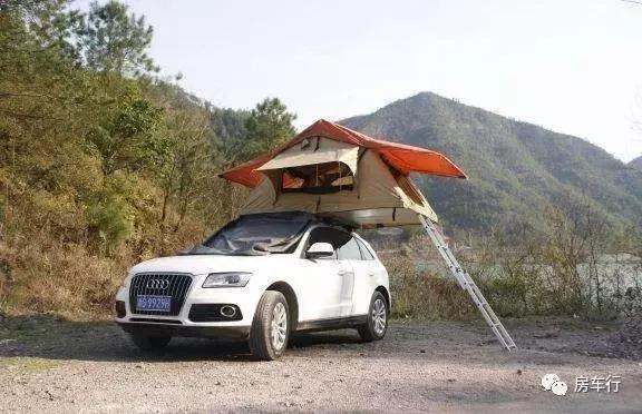 越野车顶加装露营帐篷,车顶帐篷露营视频大全