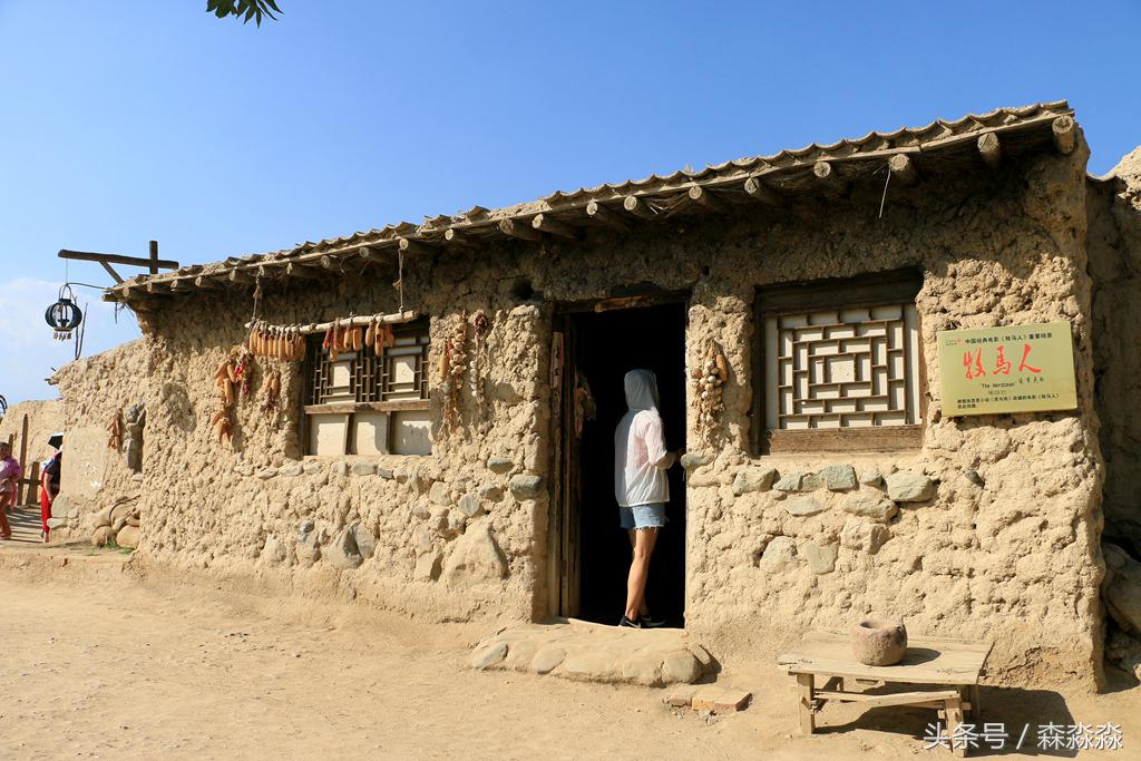 西部影视城荒凉,西部影视城漫天黄沙