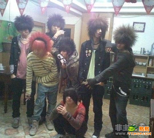 8090后非主流杀马特回忆,90后以前的杀马特过年回忆