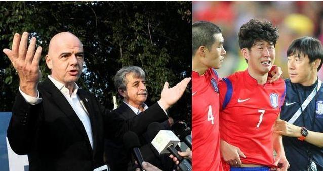 世界杯扩军方案利于中国惹韩国不满，讽刺国际足联讨好中国被怒怼