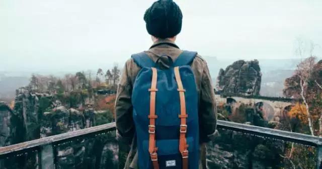 herschel双肩包灰粉,herschel双肩包带侧拉链