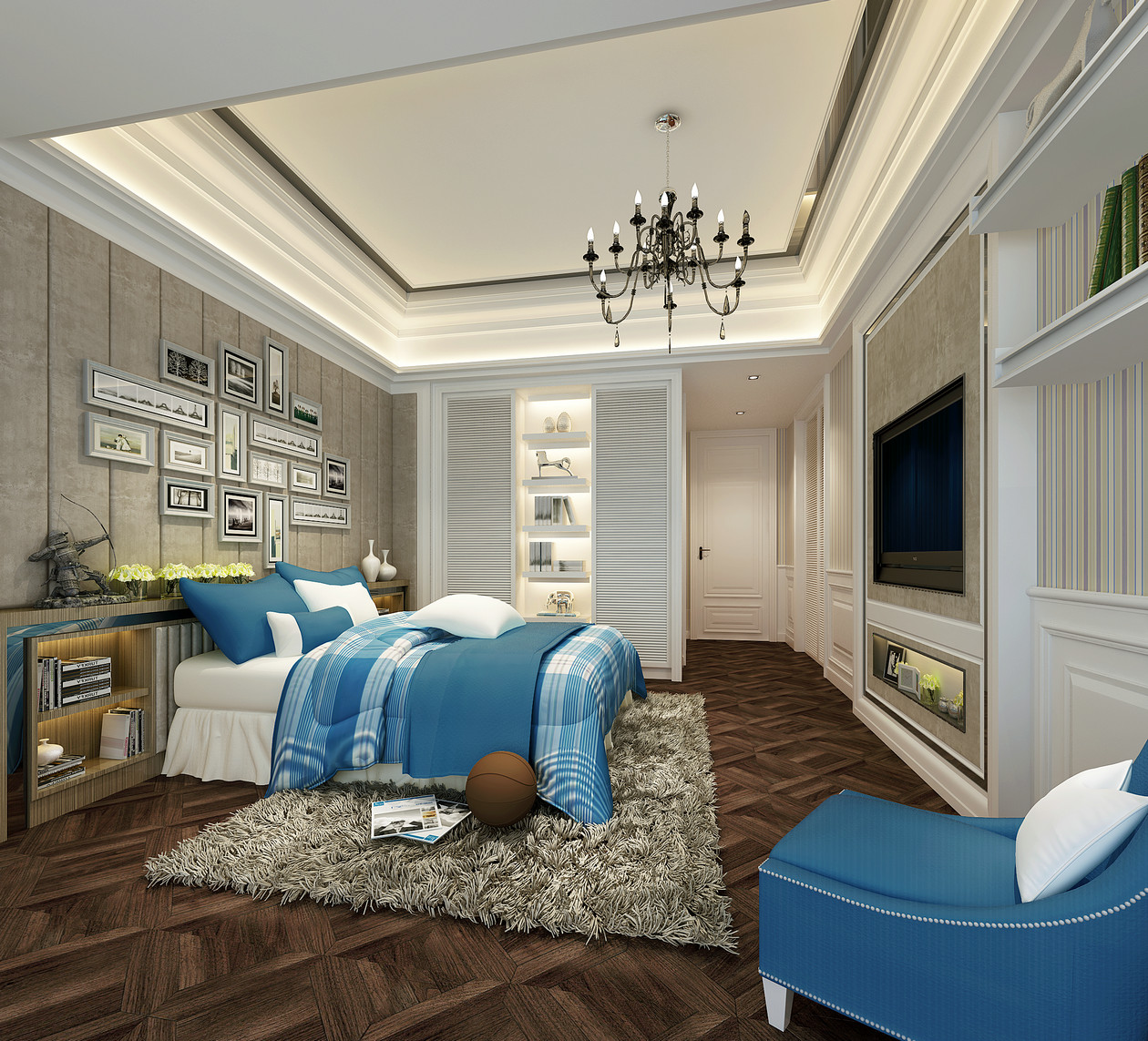 4-5岁儿童房装修风格,7-12岁儿童房装修风格简单