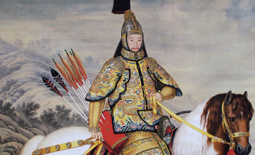 聚元号传统牛角反曲弓制作,聚元号牛角弓制作