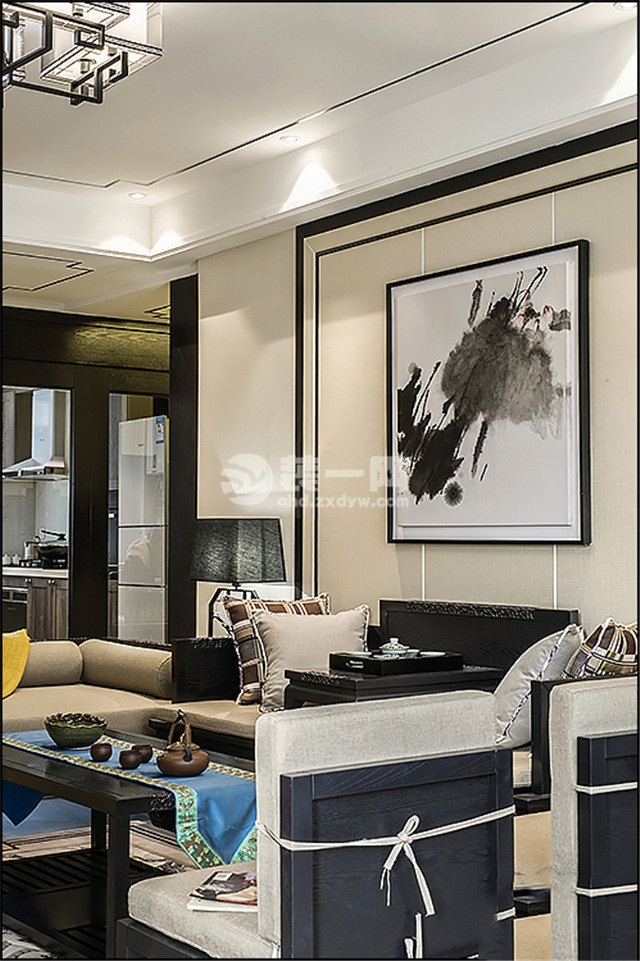 汤河铭筑简欧风格装修,汤河铭筑180多平米装修效果图