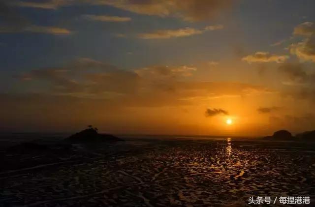 临海市南门坑沙滩,临海龙湾海滩景区