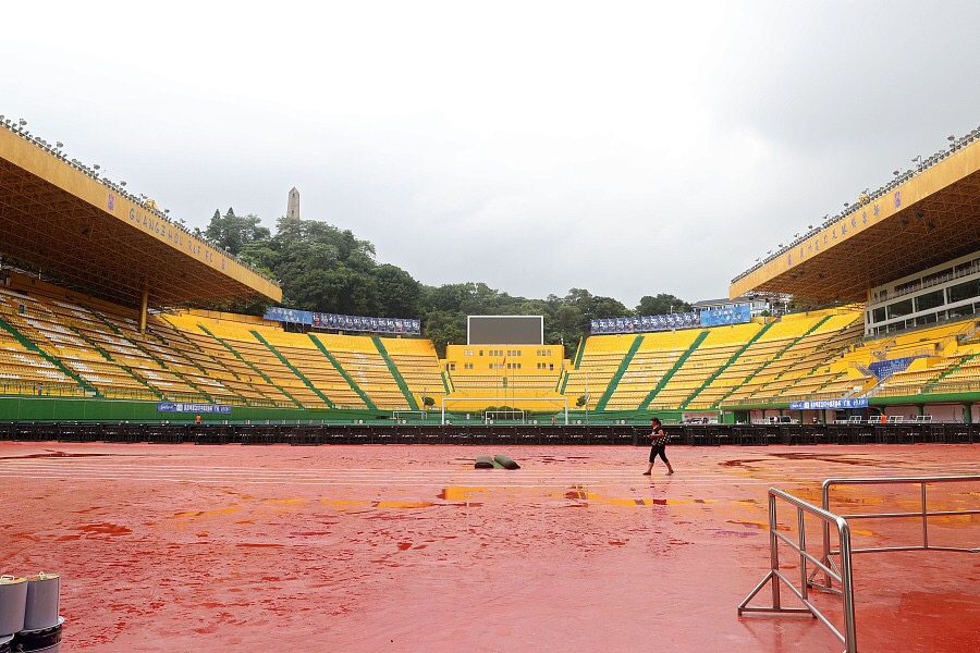 越秀山球场是富力主场吗,广州富力越秀山球场改造