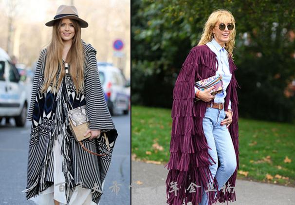 围巾围住头发,很冷围上围巾就不冷了