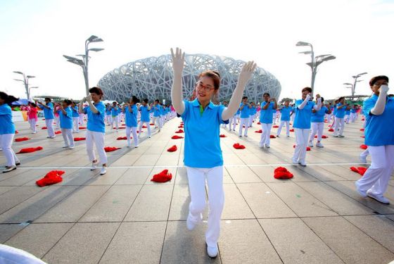 全民健身成果展演,全民健身广场舞比赛圆满成功
