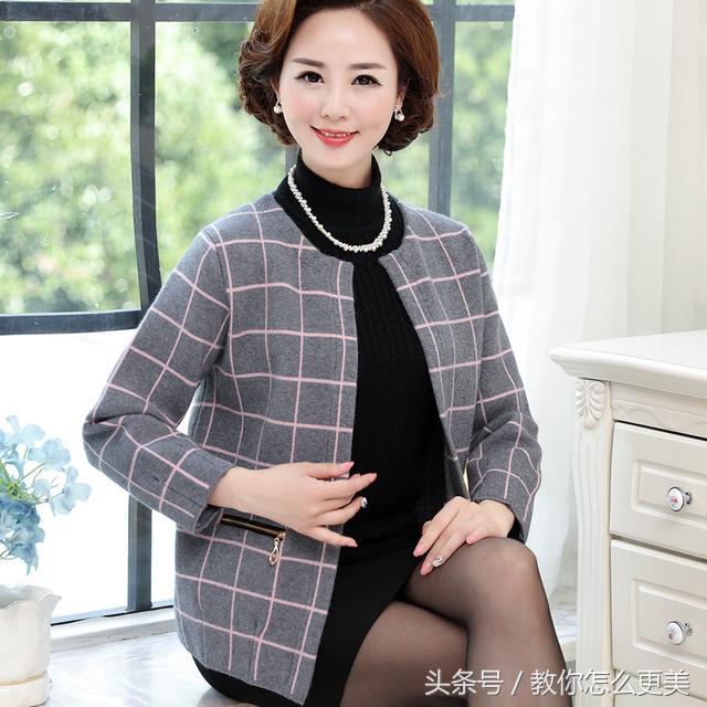 中年人穿什么款式的外套好看,啥样衣服适合中年人秋季外套