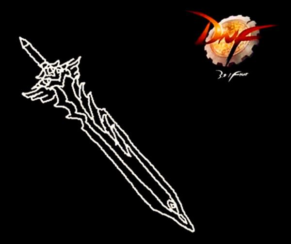 dnf女鬼剑绘画,dnf鬼剑士立绘