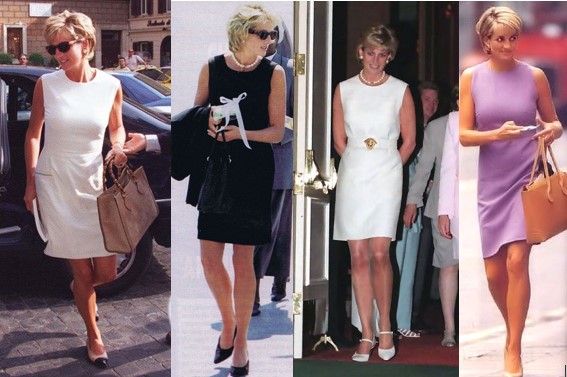 戴安娜王妃的时尚品味,戴安娜王妃复古风格