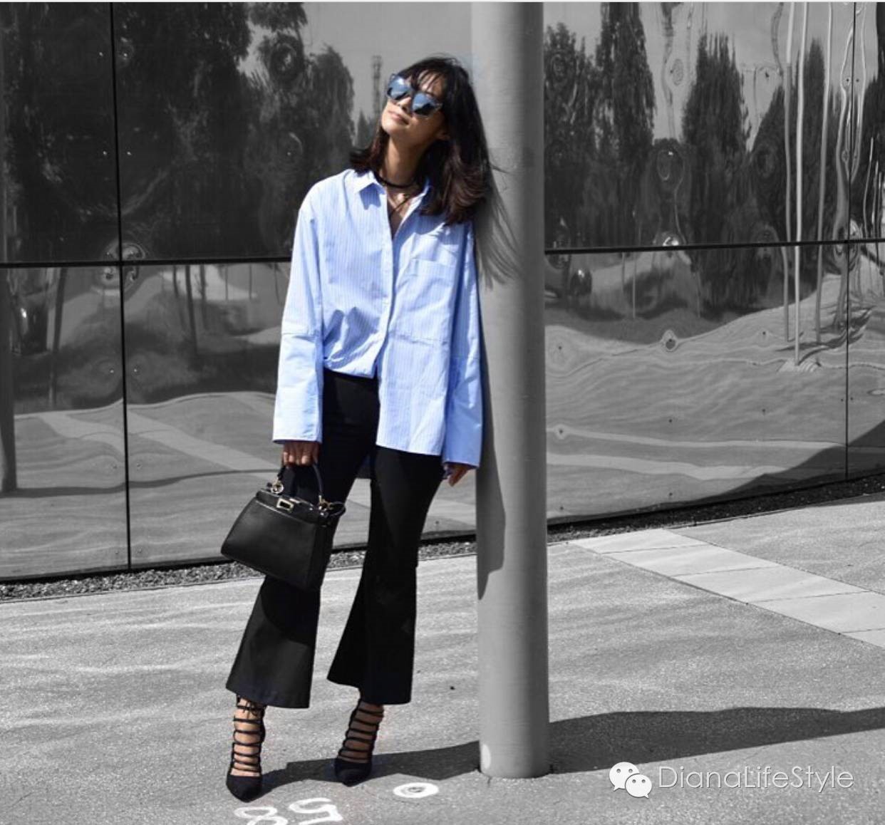 袖子设计感衬衫怎么搭配,衬衫怎么穿最有设计感