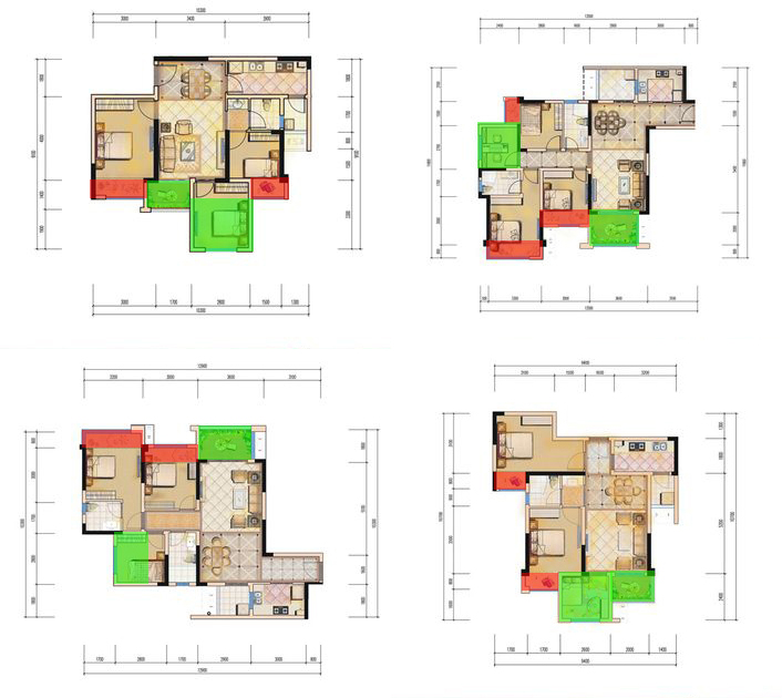 鲁能九龙花园小户型房,鲁能九龙花园