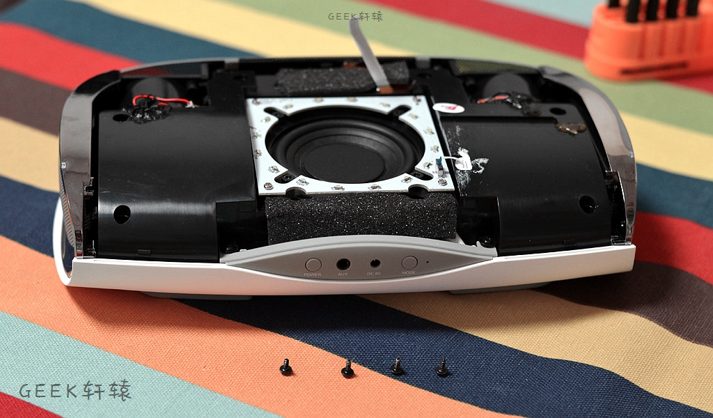 幻响小贝怎么拆开,炫酷音箱拆解