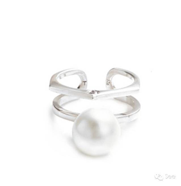 宋慧乔同款双珠珍珠耳环,宋慧乔珍珠耳环双珠同款