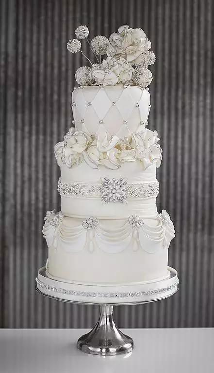 简单的婚礼蛋糕图片大全,最好看的婚礼蛋糕图片