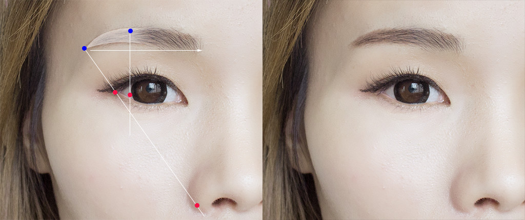『高颧骨妹子』怎么画出温柔风的眉毛？