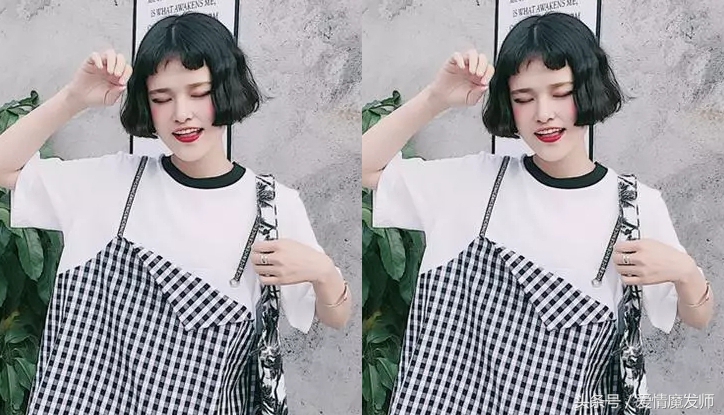 仙气的短发造型,好看时髦又有仙气短发