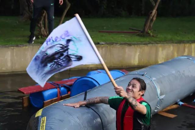 自制皮划艇比赛,海外旅行日记2