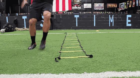 绳梯软梯训练视频,绳梯训练10种方法