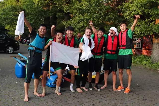 海外拉练日记(二):自制皮划艇大赛high翻全队附海量图集