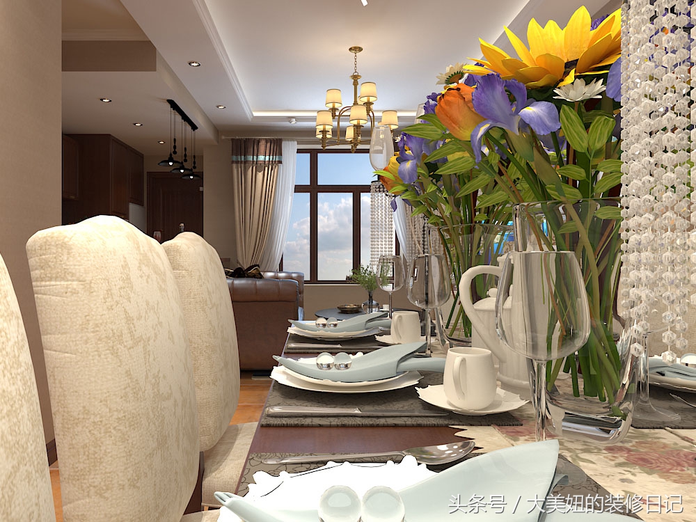 郡原小石城94平装修图,郡原小石城50平小两居装修