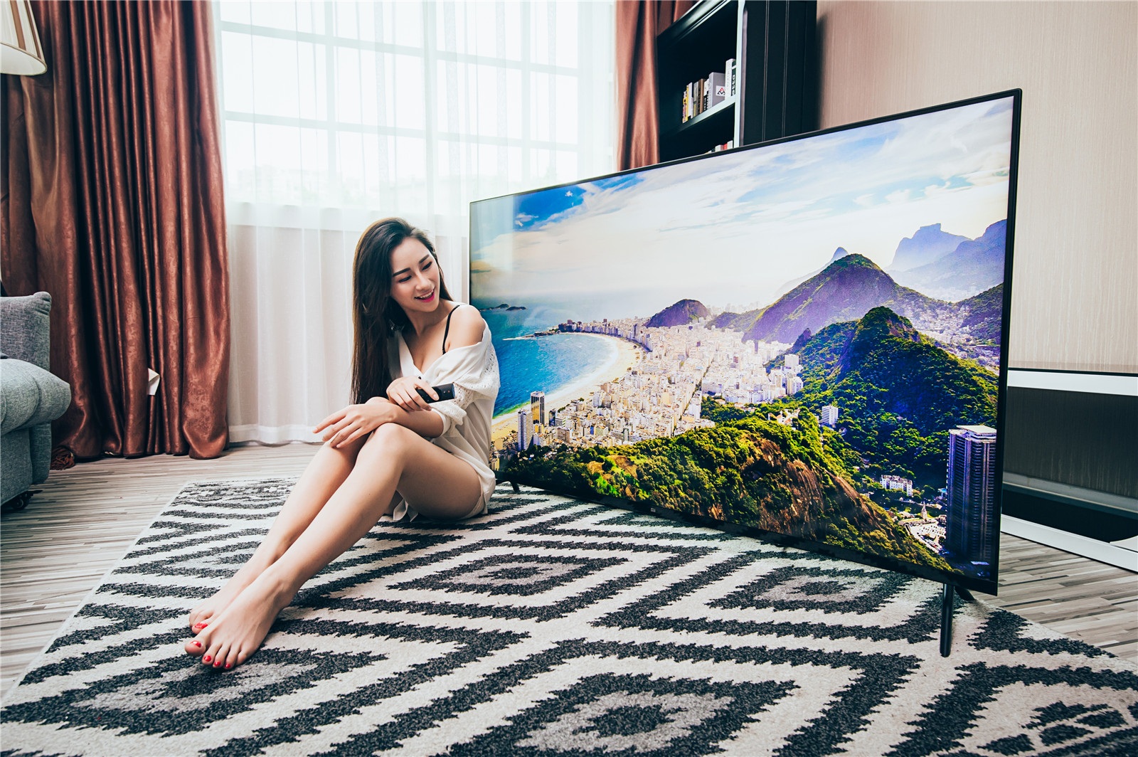 小米电视465寸全面屏旗舰版,小米电视4a