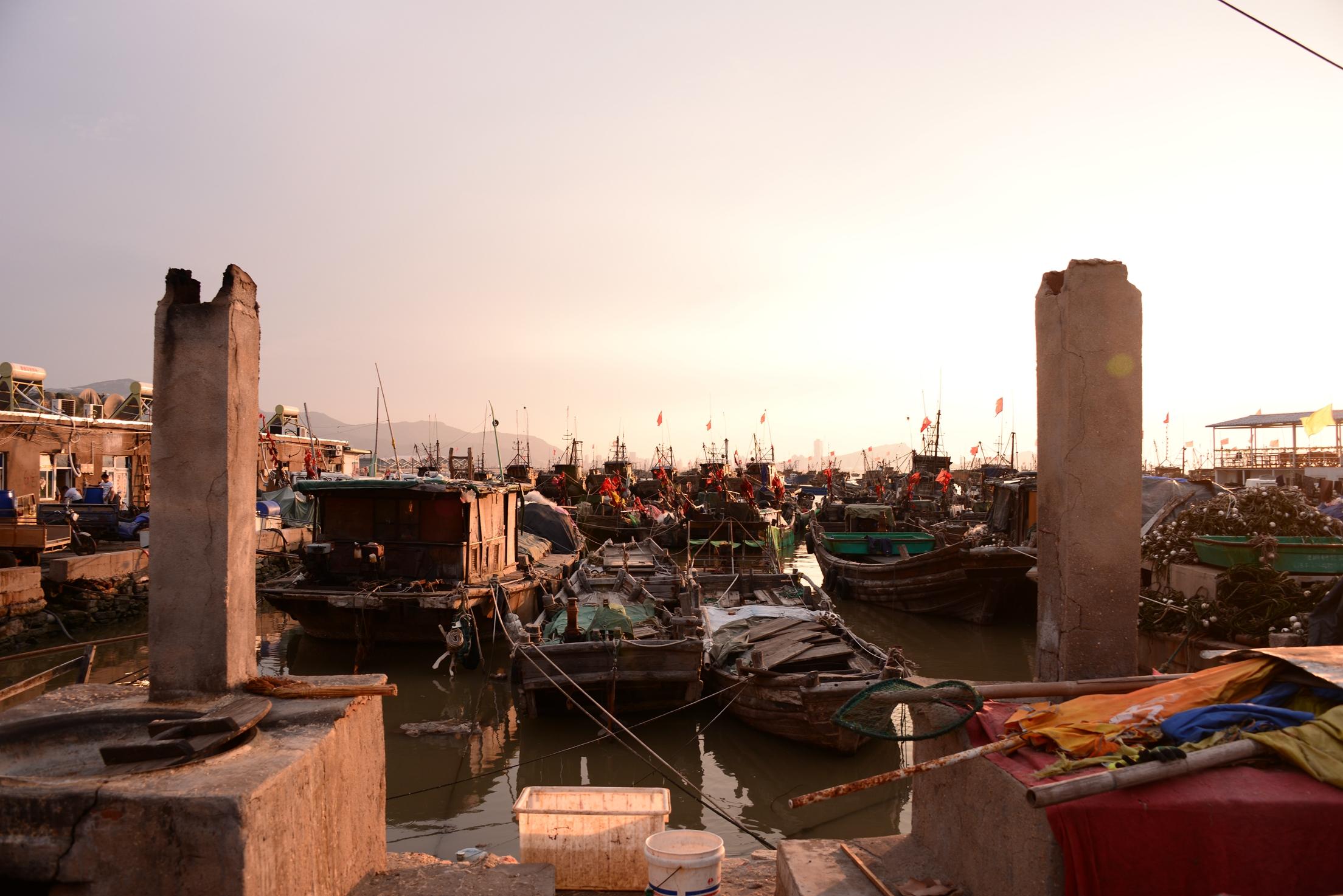 码头渔民工作的照片,码头渔民生活纪录片